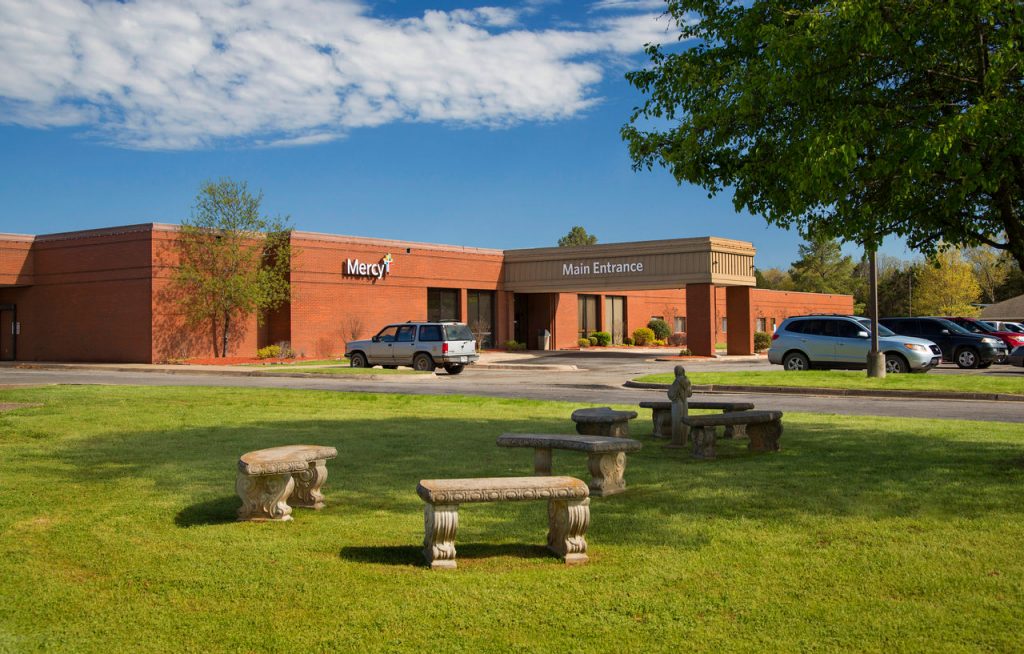 Exterior photo of Mercy Hospital Waldron.